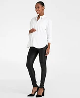 Seraphine Women's Matt Coated Maternity Leggings