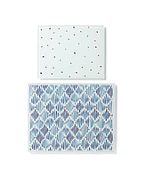 Lenox Blue Bay 2 Pc. Glass Cutting Board Set