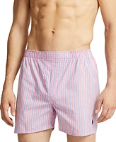 Polo Ralph Lauren Men's 3-Pk. Classic-Fit Cotton Woven Boxers