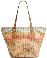 Style & Co Straw Tote, Created for Macy's