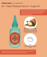 Purecode Uv + Heat Protector Hair Serum With Argan Oil, 2.7 oz.