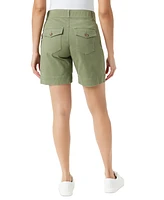 Gloria Vanderbilt Women's Shape Effect 7" Shorts