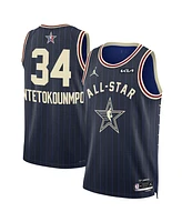 Men's and Women's Jordan Giannis Antetokounmpo Navy 2024 Nba All-Star Game Swingman Jersey