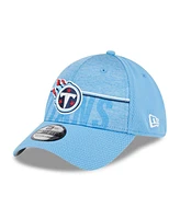 Men's New Era Light Blue Tennessee Titans 2023 Nfl Training Camp 39THIRTY Flex Fit Hat