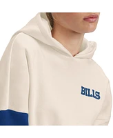 Women's Tommy Hilfiger Cream, Royal Buffalo Bills Harriet Pullover Hoodie