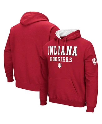 Colosseum Men's Indiana Hoosiers Sunrise Pullover Hoodie