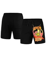 Men's Freeze Max Black The Simpsons Shorts