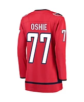 Women's Fanatics Tj Oshie Red Washington Capitals Breakaway Player Jersey