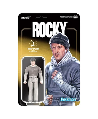 Super 7 Rocky Balboa Rocky Workout ReAction Figure - Wave 2