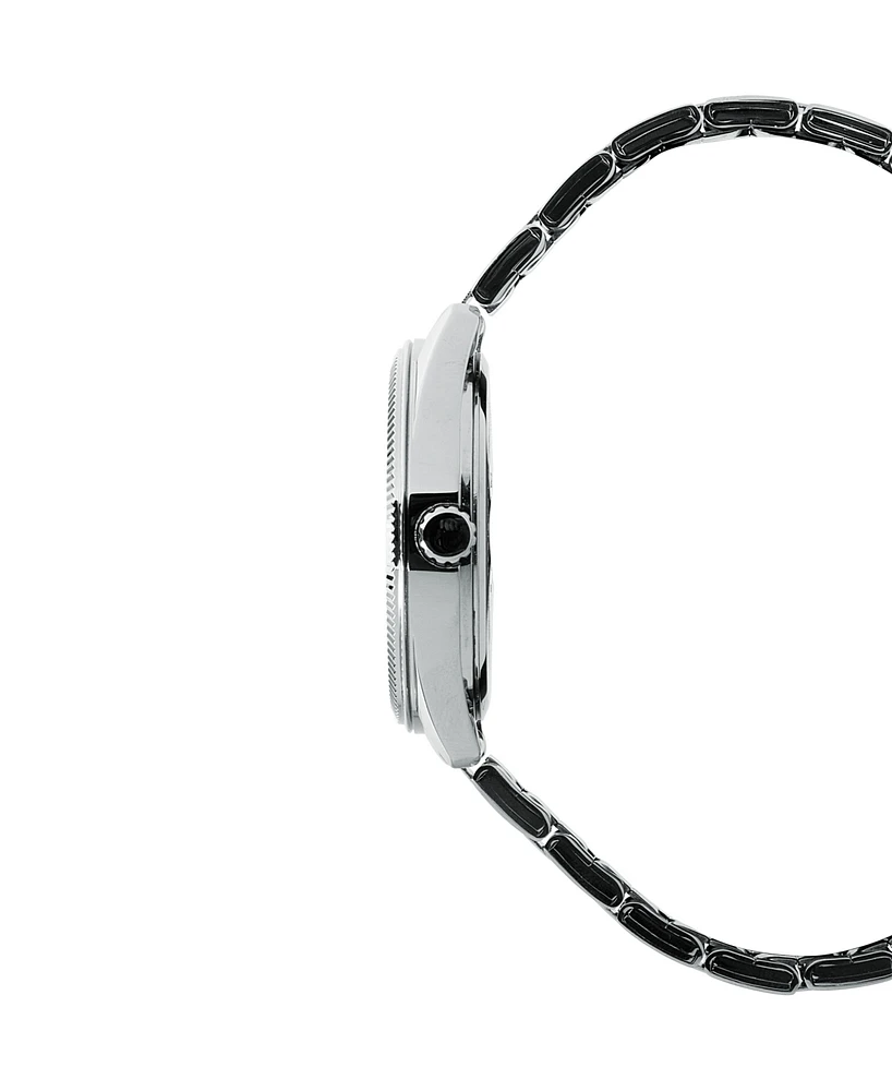G-Shock Casio Men's Analog Silver-Tone Stainless Steel Watch, 38.5mm