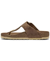 Birkenstock Women's Gizeh Big Buckle Oiled Leather Sandals from Finish Line