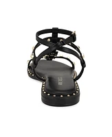 Nine West Women's Marcila Embellished Round Toe Casual Sandals