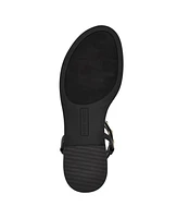 Nine West Women's Marcila Embellished Round Toe Casual Sandals
