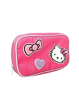 Sanrio Hello Kitty Nylon Jewelry Holder Organizer with Zip Closure - Officially Licensed Jewelry Travel Organizer