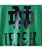 Women's Colosseum Green Notre Dame Fighting Irish Trey Dolman Long Sleeve T-shirt