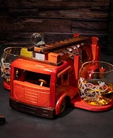 The Wine Savant Firetruck Decanter, Set of 3