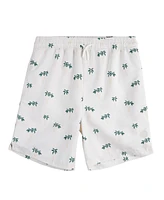 B by Brooks Brothers Big Boys Palm Tree Print Swim Trunks