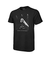 Men's Majestic Threads Aidan Hutchinson Black Detroit Lions Graphic T-shirt