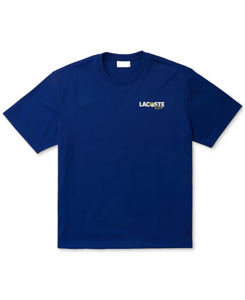 Lacoste Men's Classic Fit Short Sleeve Graphic T-Shirt