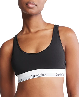 Calvin Klein Women's Modern Cotton Lightly Lined Bralette QF7586