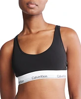 Calvin Klein Women's Modern Cotton Lightly Lined Bralette QF7586