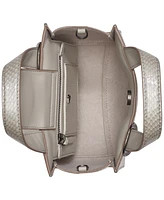 Donna Karan Hewlett Leather Top Handle Buckle Crossbody
