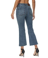 Frye Women's Mid-Rise Cropped Boot-Cut Jeans
