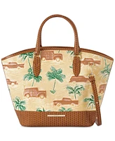 Brahmin Jeanne Copa Cabana Leather Tote