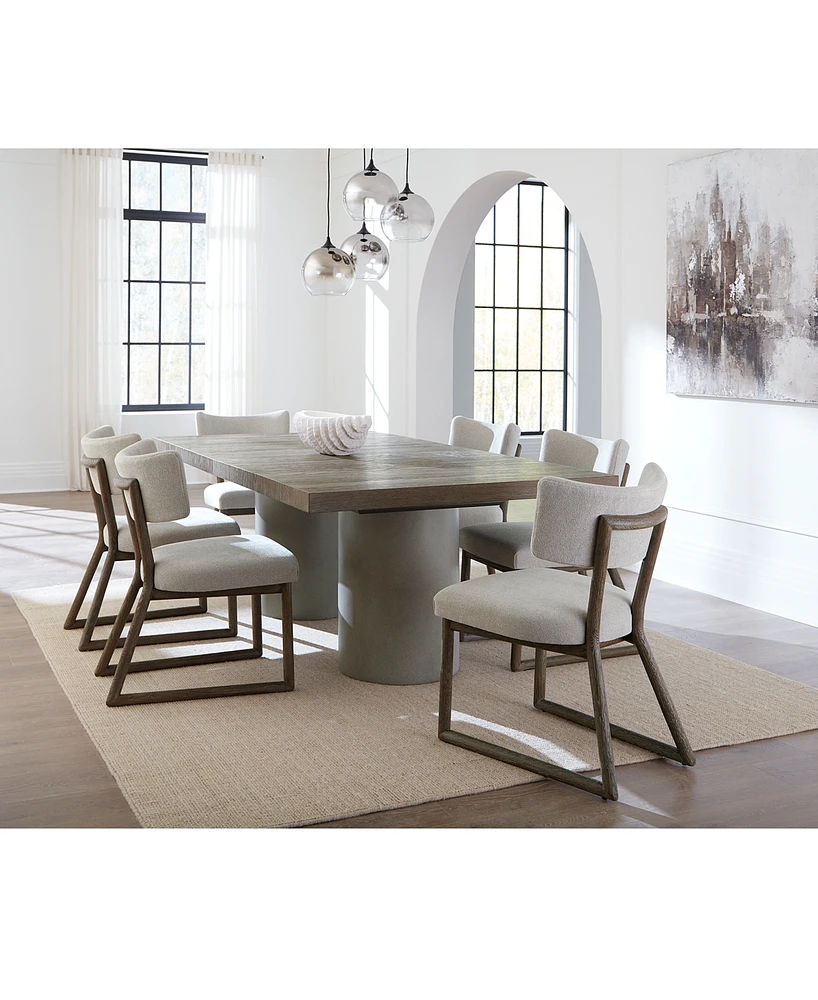 Fantasia 7pc Dining Set (Table + 6 Side Chairs)