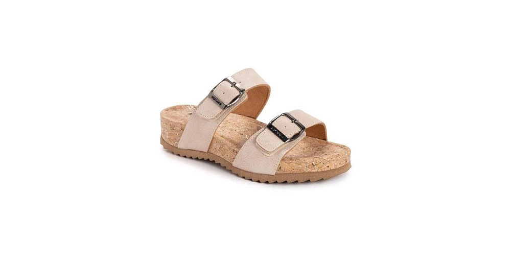 Muk Luks Women's Presley Platform 2 Strap Sandal