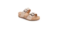 Muk Luks Women's Presley Platform 2 Strap Sandal
