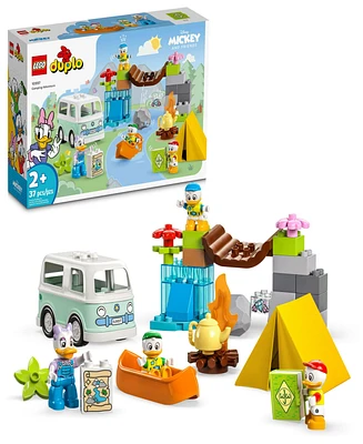 Lego Duplo 10997 Disney Camping Adventure Toy Building Set with Daisy Duck and Nephews Minifigures