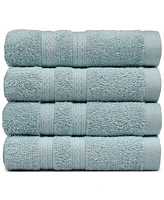 Everyday Home by Trident Supremely Soft 100% Cotton 4-Piece Hand Towel Set