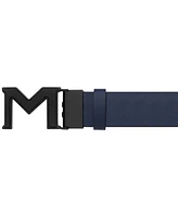 Montblanc Men's M Pin Buckle Reversible Leather Belt