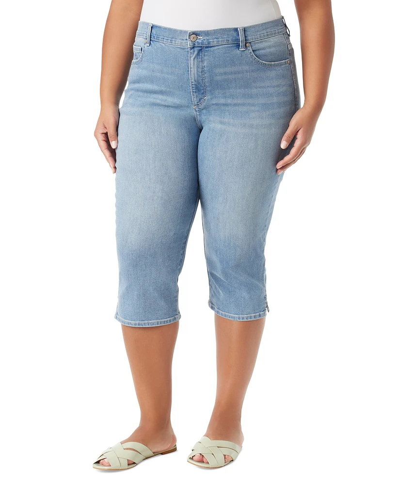 Gloria Vanderbilt Plus Amanda High-Rise Capri Jeans
