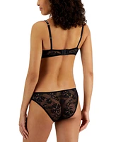 I.n.c. International Concepts Women's Embellished Lace Bikini Underwear, Created for Macy's