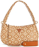 Guess Rianee Small Woven Hobo