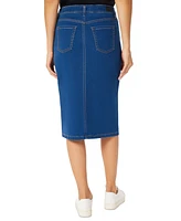 Jones New York Women's Lexington Denim Pencil Skirt