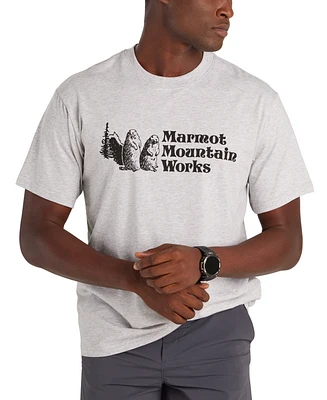 Marmot Men's Mmw Short Sleeve Crewneck Graphic T-Shirt