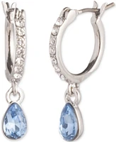 Givenchy Crystal Huggie Hoop Small Drop Earrings