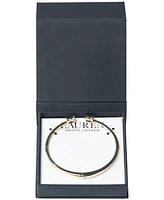 Lauren Ralph Lauren Gold-Tone Pave & Color Stone Cuff Bracelet