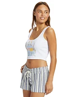 Roxy Juniors' Sunrise To Sunset Cropped Tank Top