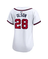 Women's Nike Matt Olson White Atlanta Braves Home Limited Player Jersey