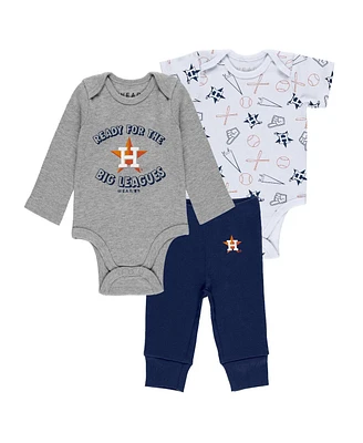 Baby Boys and Girls Wear by Erin Andrews Gray, White