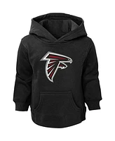 Toddler Boys and Girls Black Atlanta Falcons Logo Pullover Hoodie