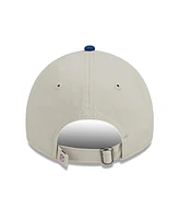 Men's New Era Cream, Royal Indianapolis Colts 2023 Sideline Historic 9TWENTY Adjustable Hat