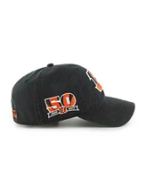 Men's '47 Brand Black Cincinnati Bengals Sure Shot Franchise Fitted Hat