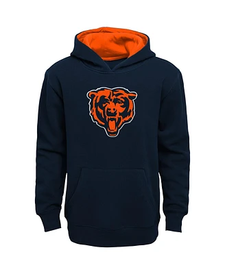 Little Boys and Girls Navy Chicago Bears Prime Pullover Hoodie