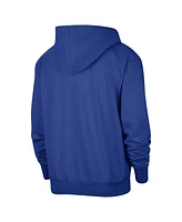 Men's Nike Blue New York Knicks Authentic Performance Pullover Hoodie