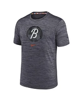 Men's Nike Charcoal Baltimore Orioles City Connect Velocity Practice Performance T-shirt